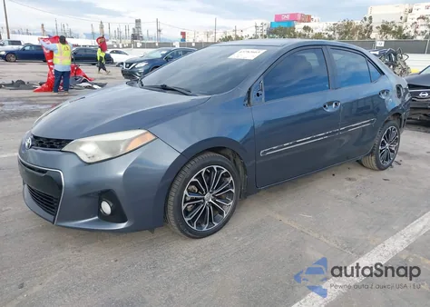 2016 Toyota Corolla S Plus from USA, damaged, VIN 2T1BURHEXGC744609